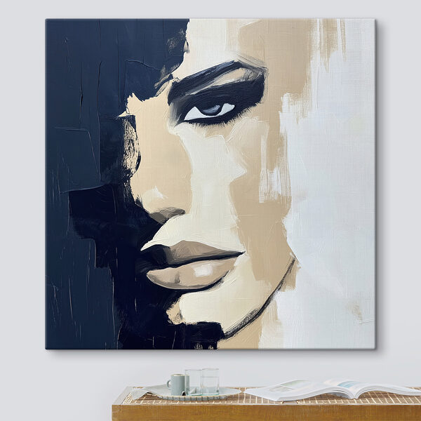 Cuadros Cuadros Cuadro que representa el rostro de una mujer (SKU: s49284)
