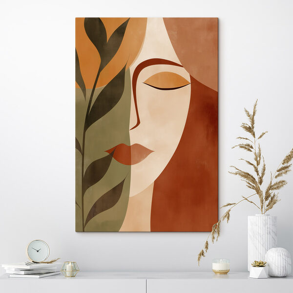 Cuadros Cuadros Cuadro que representa el rostro de una mujer (SKU: s49450)