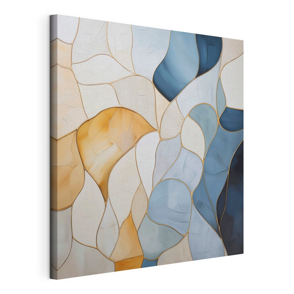 Flowing patterns in soothing tones