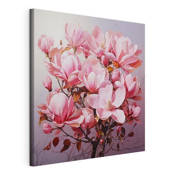 Delicate pink blooms in full glory